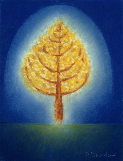 Glowing Tree, 1996 by Peter Davidson